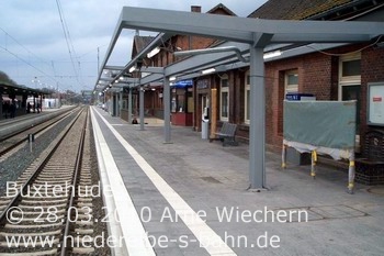 Bahnsteigdach-Sanierung Buxtehude