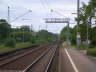 Signalausleger Buxtehude Gleis 1 noch ohne Signale